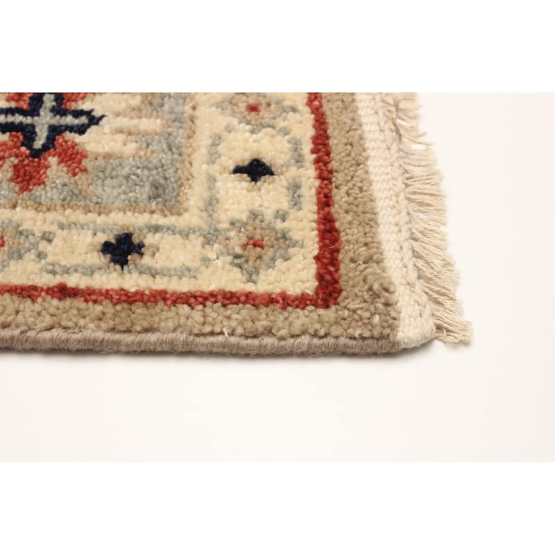 ECARPETGALLERY Hand-knotted Jules Serapi Navy Wool Rug - 5'2 x 7'11