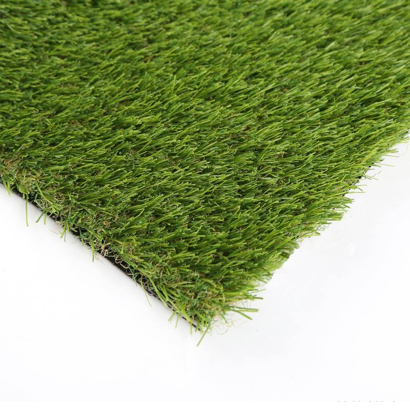 ALEKO Artificial Synthetic Landscape Fake 5 x 15 ft Grass Lawn Carpet Mat Turf - 5 x 15 ft