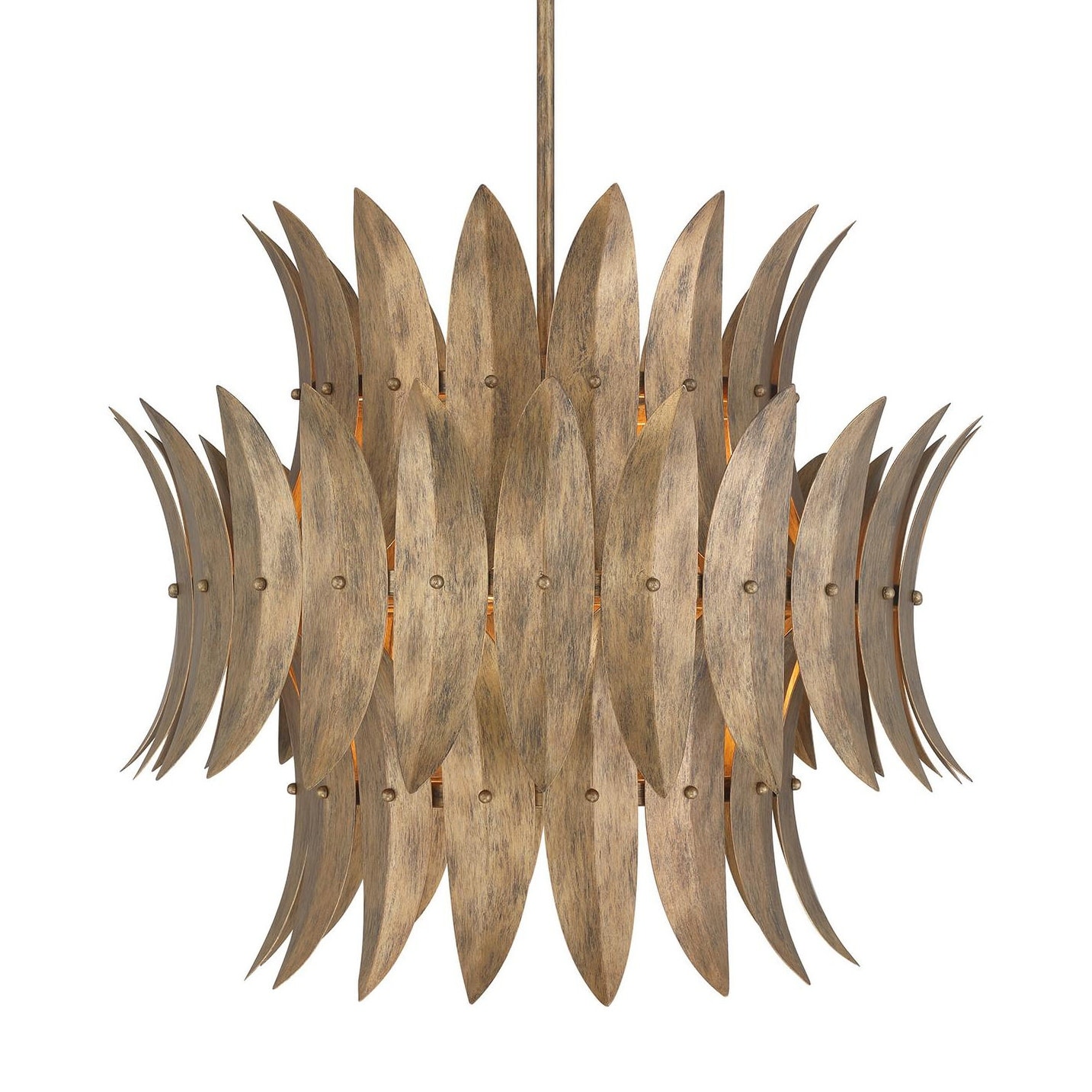 Savoy House 7-9055-6 Sanctuary 6 Light 28" Wide Abstract Chandelier
