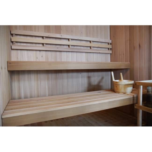 SunRay Charleston 4-Person Indoor Traditional Sauna