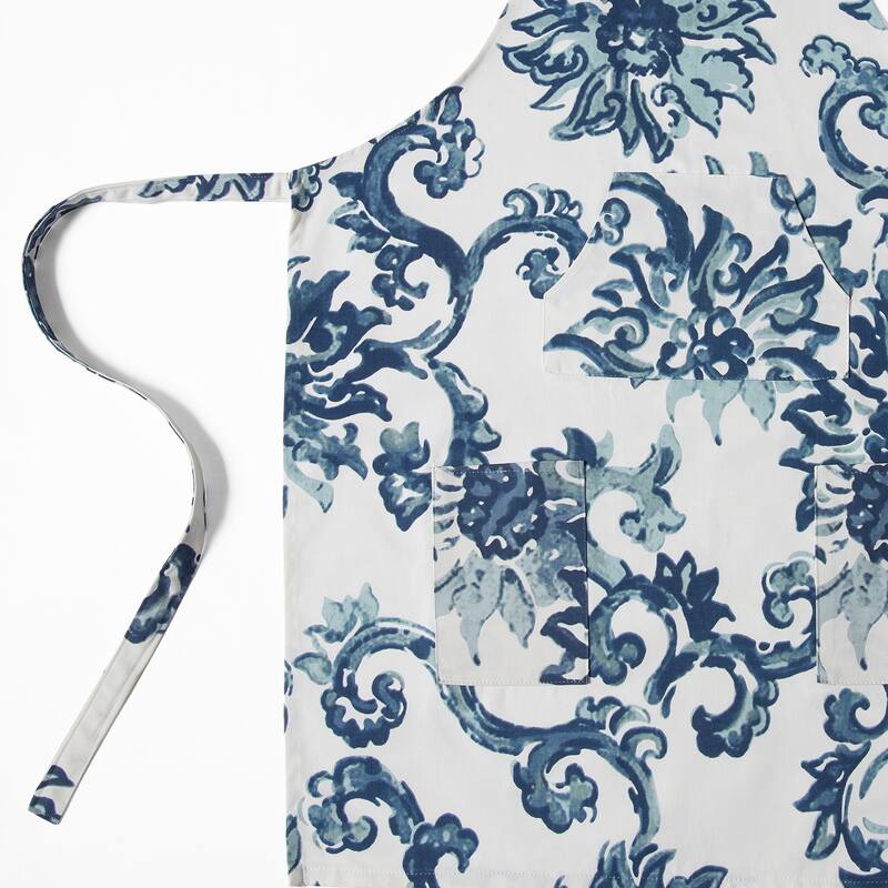 Exclusive Fabrics Indonesian Printed Cotton Apron - 27 X 34