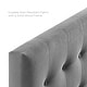 preview thumbnail 37 of 38, Copper Grove Windsheim King-size Tufted Velvet Headboard
