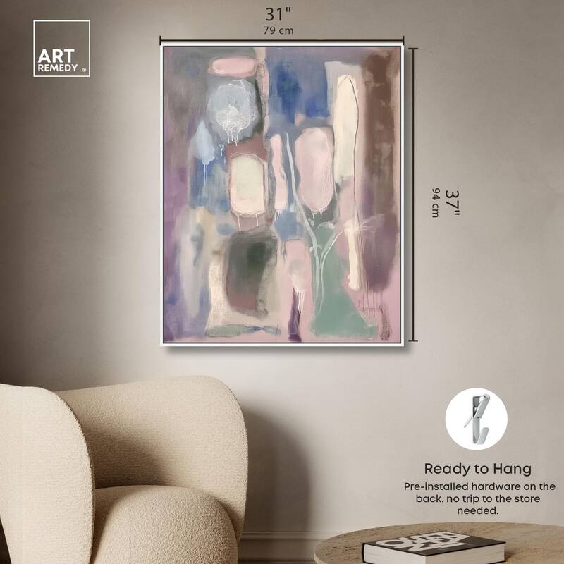 Silk and Satin III Canvas by Art Remedy