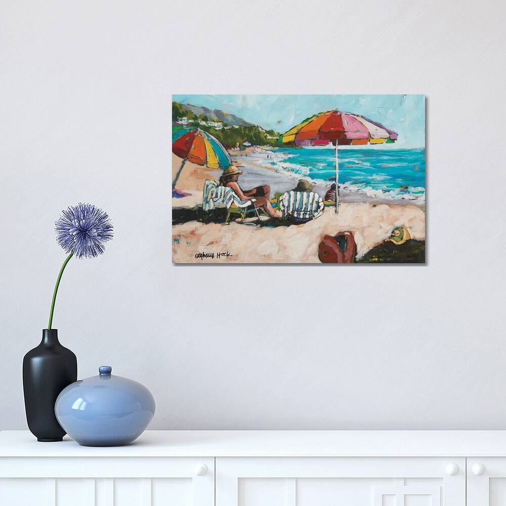 iCanvas "Toes In The Sand" by Stephanie Hock Canvas Print