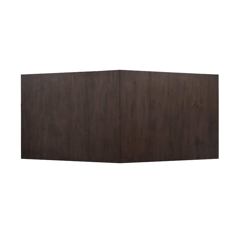 Magnussen Home Tauren Coffee Bean Extendable Double Pedestal Dining Table - 40''W x 84''D x 30''H