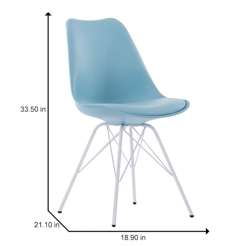 Porthos Home Mid-Century Modern Set of 2 Dining Room Chairs - N/A