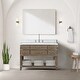 preview thumbnail 5 of 40, Lexora Norwalk Bath Vanity, Carrara Marble Top, Faucet Set, and Mirror