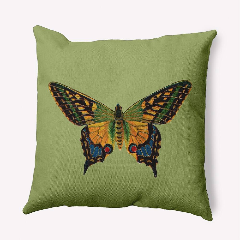 Colorful Swallowtail Polyester Indoor Pillow