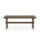 preview thumbnail 5 of 9, Mav Transitional Walnut 47-inch Solid Wood Coffee Table by Furniture of America