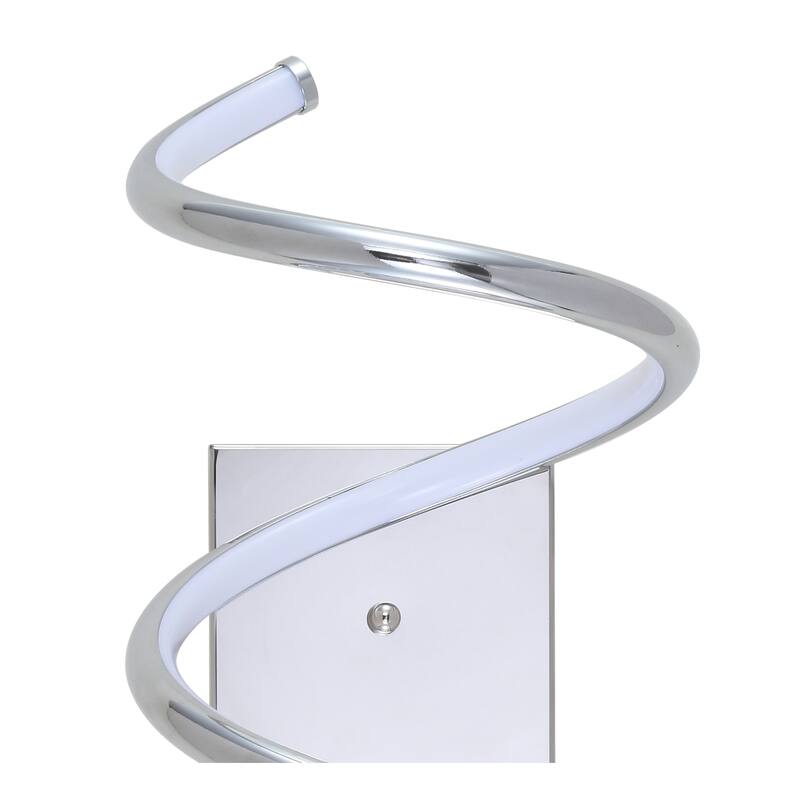 Draper Modern Metal Integrated LED Vanity Light Sconce, by JONATHAN Y