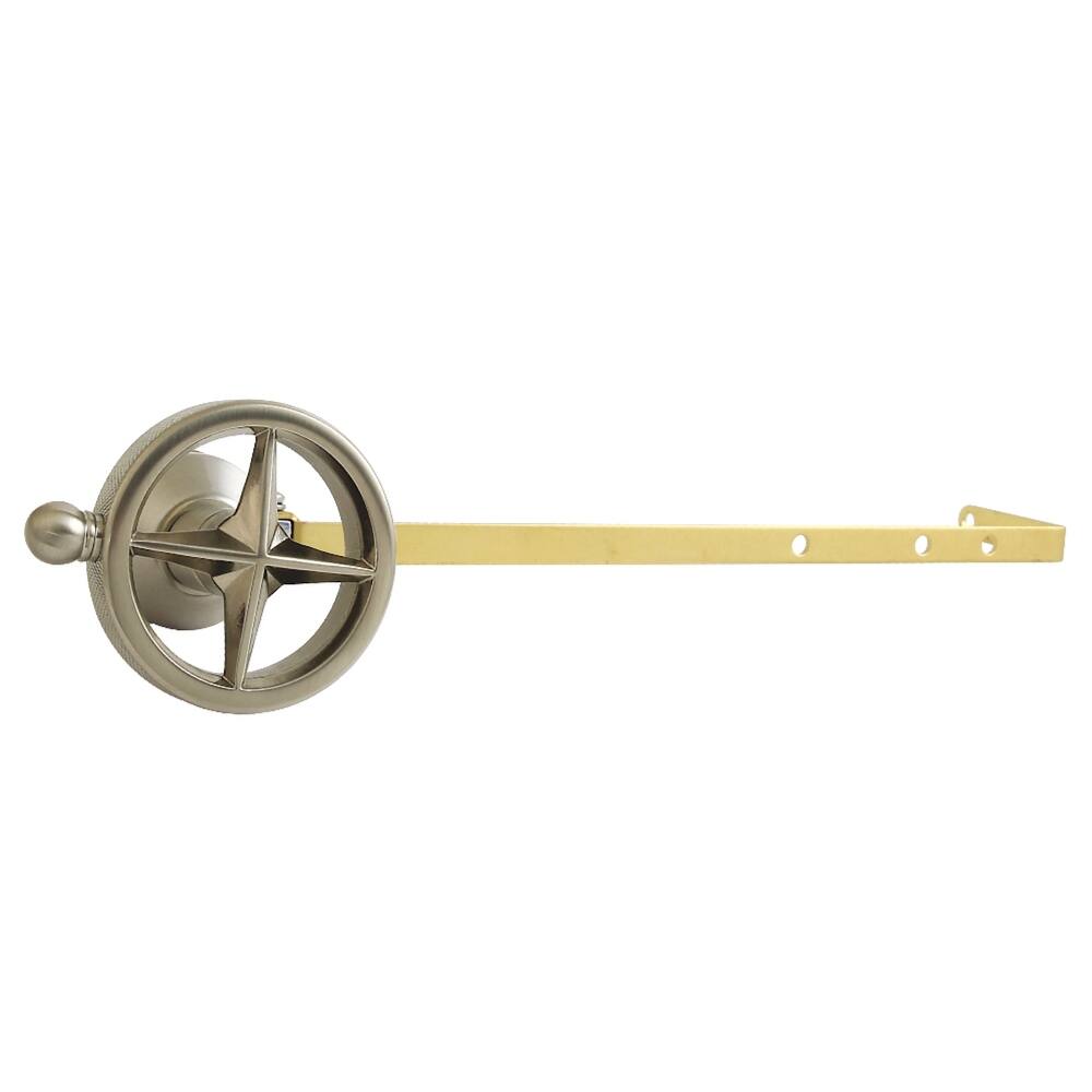 Kinston Brass Universal Front or Side Mount Toilet Tank Lever with Knurled Handle