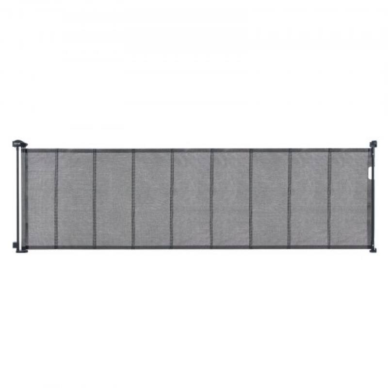 Mesh Foldable Wide Retractable Baby Gate Suitable for Playrooms Kitchens Or Hallways