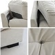 preview thumbnail 18 of 24, 89" Tufted Sofa Cloud Shaped Couch