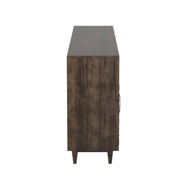 Shop Carbon Loft Solling Charcoal Wood 84 Inch Tv Console On Sale Overstock 23501215