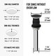 preview thumbnail 4 of 50, VIGO 1.75" W Vessel Bathroom Sink Grid Drain