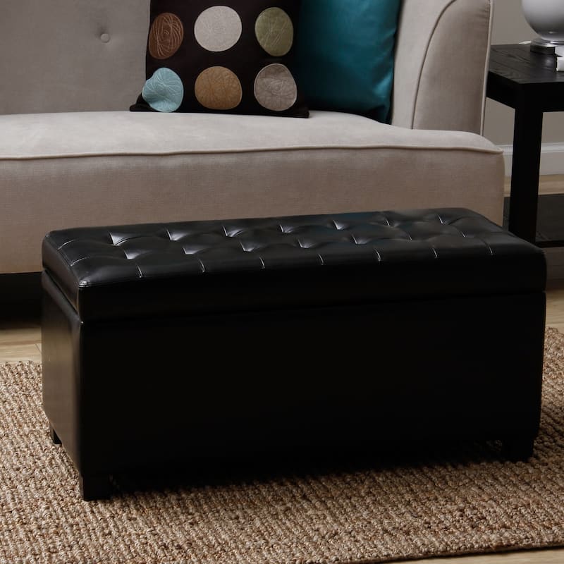 Warehouse of Tiffany Malm Storage Bench - Black