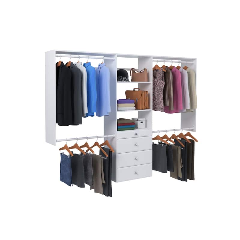 Easy Track Deluxe Closet Kit