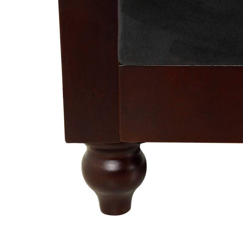 Eviva Chesterfield Velvet Loveseat Sofa by Christopher Knight Home