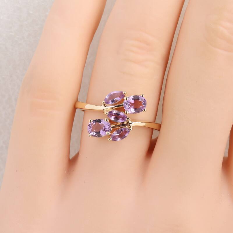 Miadora Multi-Gem Five Stone Ring Sterling Silver