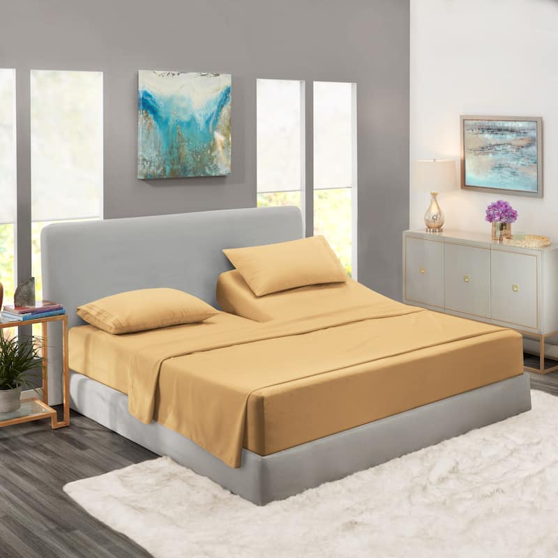 Empyrean Hotel Luxury 6 Piece Sheet Set - Super Soft Bedding Sheets & Pillowcases