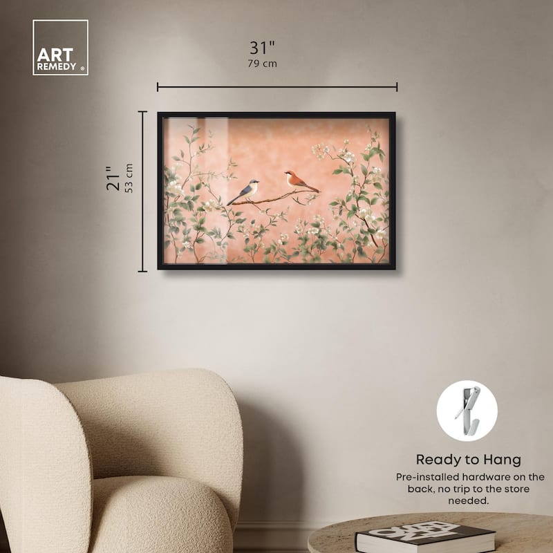 Perch in the Trees Shadowbox by Art Remedy