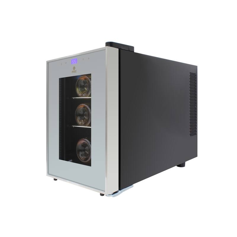 6-Bottle Touch Screen Single-Zone Wine Cooler
