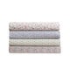 preview thumbnail 3 of 4, Laura Ashley Soft & Breathable Cotton Percale Deep-Pocket Sheet Set