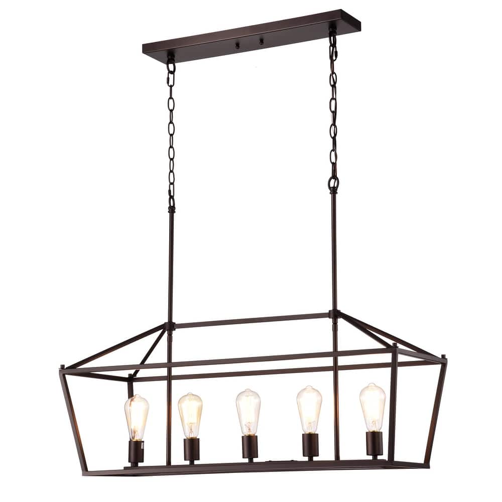 5-light Linear Island Fixture