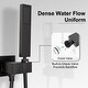 preview thumbnail 22 of 26, GIVINGTREE Deluxe 22" Wall Mounted Waterfall Rain Shower System (valve Included)
