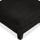 preview thumbnail 8 of 20, DH BASIC Modern Chenille Square Storage Ottoman by Denhour
