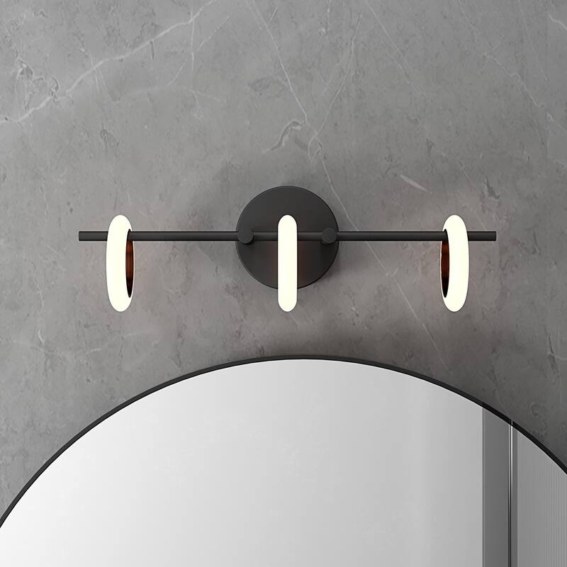 OROMA HOME Loop 3-Light Integrated-LED Bathroom Vanity Light
