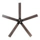preview thumbnail 18 of 17, 65" Black Wooden 5-Blade Industrial Ceiling Fan with Light and Remote