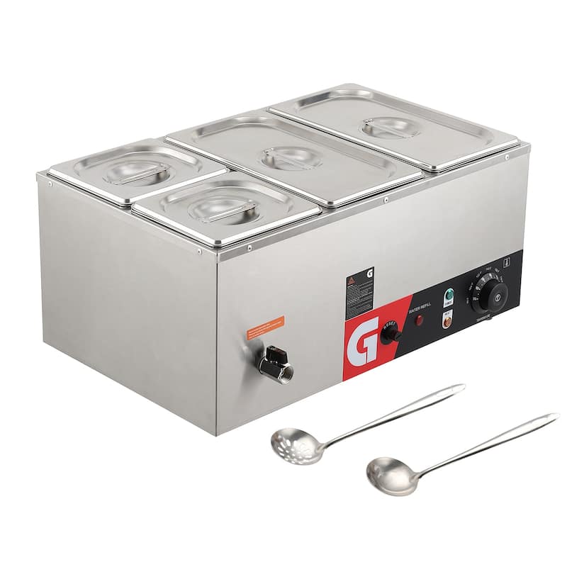 4/5-Pan Electric Commercial Food Warmer for Buffet