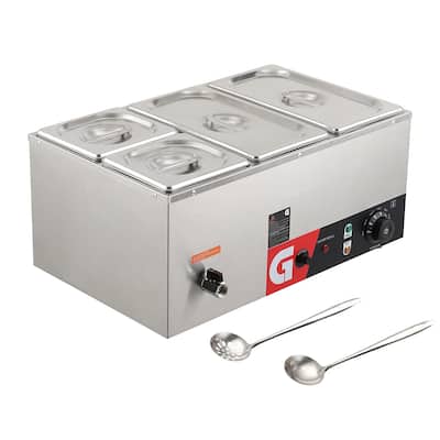 4/5-Pan Electric Commercial Food Warmer for Buffet