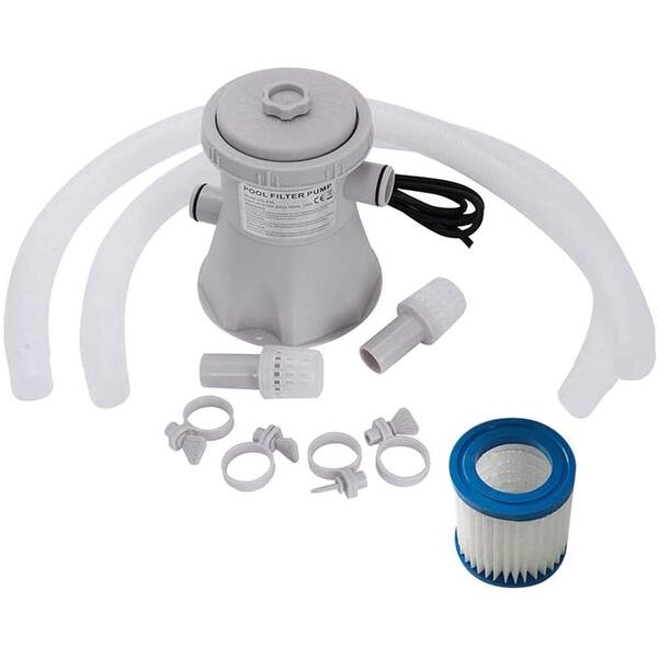 Electric Swimming Pool Filter Pump Water Cleaning System for Above Ground Pool D