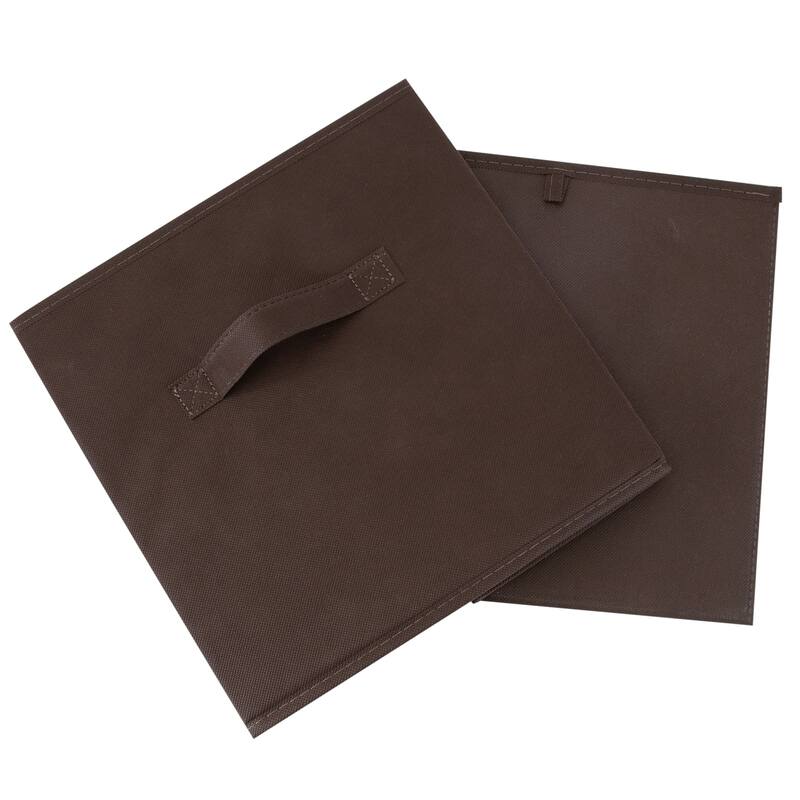 Simplify Collapsible Storage Cube in Chocolate