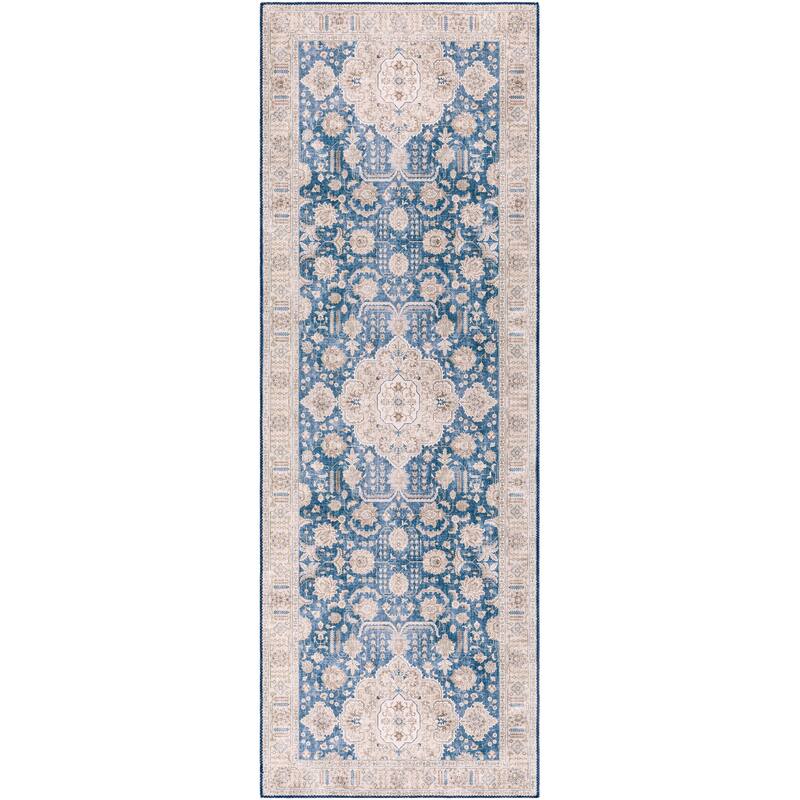 Livabliss Nydia Traditional Medallion Printed Area Rug