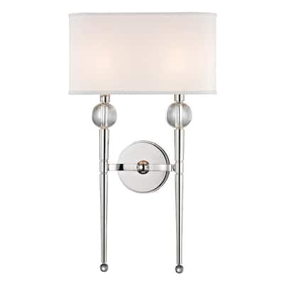 Hudson Valley Lighting Rockland 2 Light 22" Tall Wall Sconce