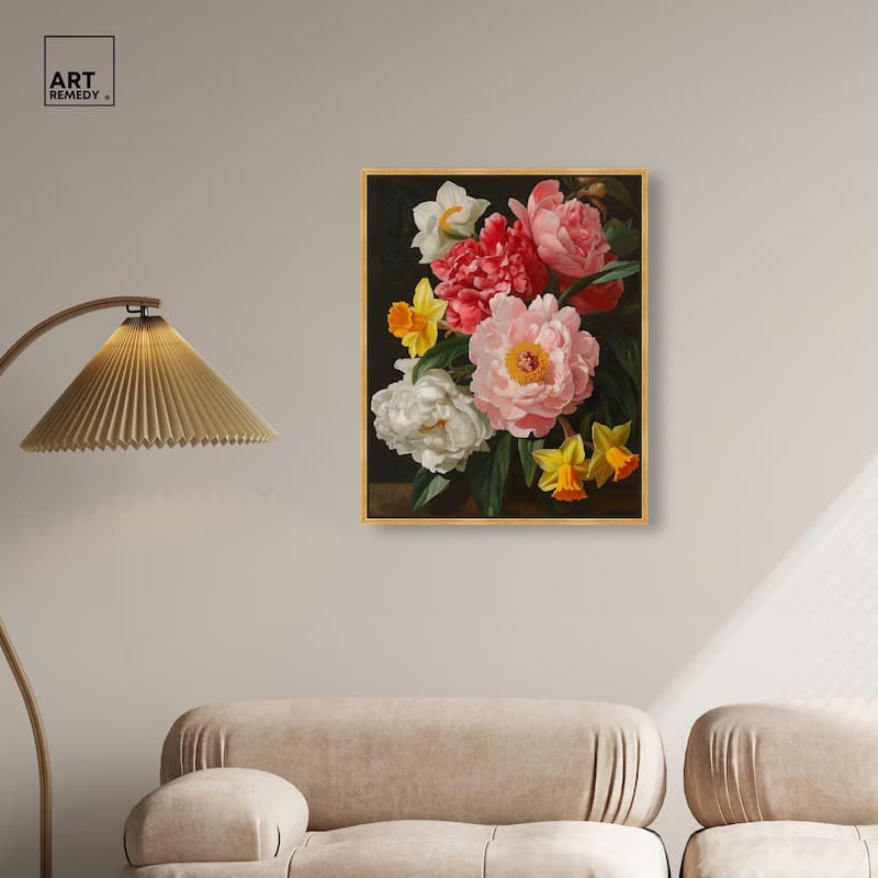 Garden's Glory Canvas by Art Remedy