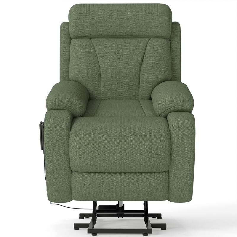 Power Lift Recliner for Elderly,Heavy Duty Lift Chair Recliners,Electric Recliner Chairs,Remote Control,Adjustable,Side Pocket