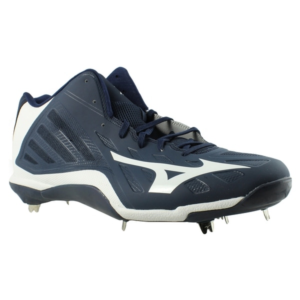 navy mizuno baseball cleats