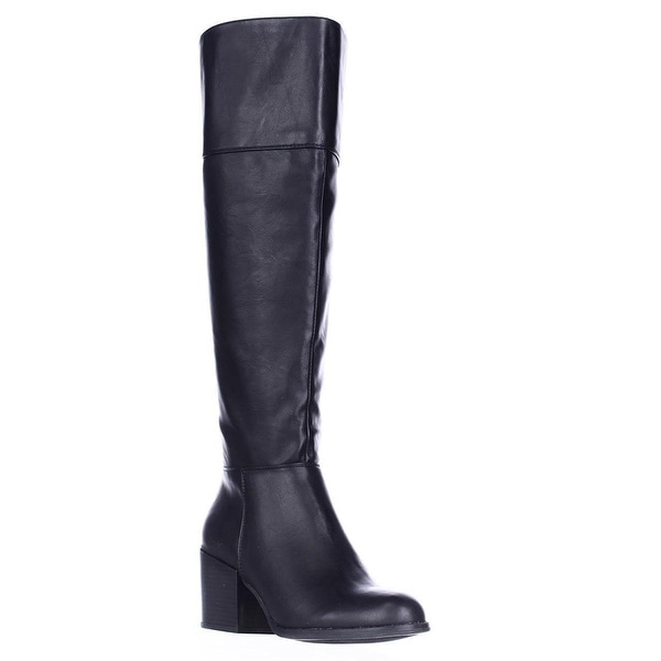 Madden Girl Womens Wendiee Closed Toe Knee High Fashion Boots