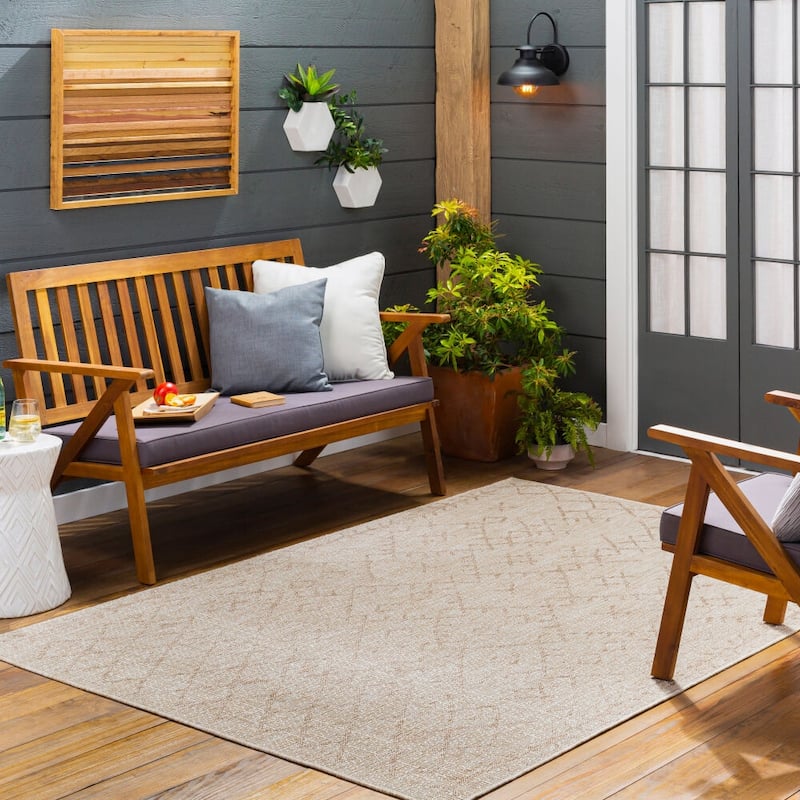 Livabliss Eagean Global Indoor/Outdoor Area Rug