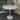 Verve Modern Round Bar-Height Dining Table with Sintered Stone Top and Brushed Stainless Steel Pedestal Base Seats up to 4