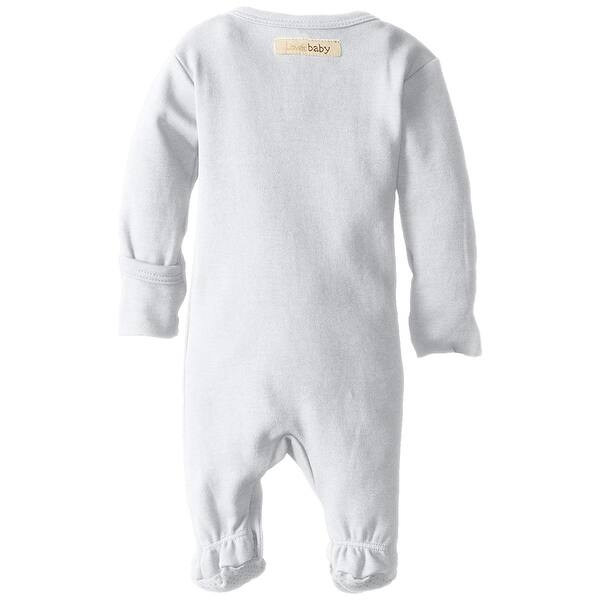 Shop L Ovedbaby Unisex Baby Organic Cotton Footed White Size Nb