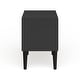 preview thumbnail 28 of 31, Bodo Mid-century Modern Wood 2-Drawer Nightstand by Carson Carrington
