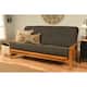 Somette High-density Foam Full-size Replacement Futon Mattress Only - Linen Charcoal