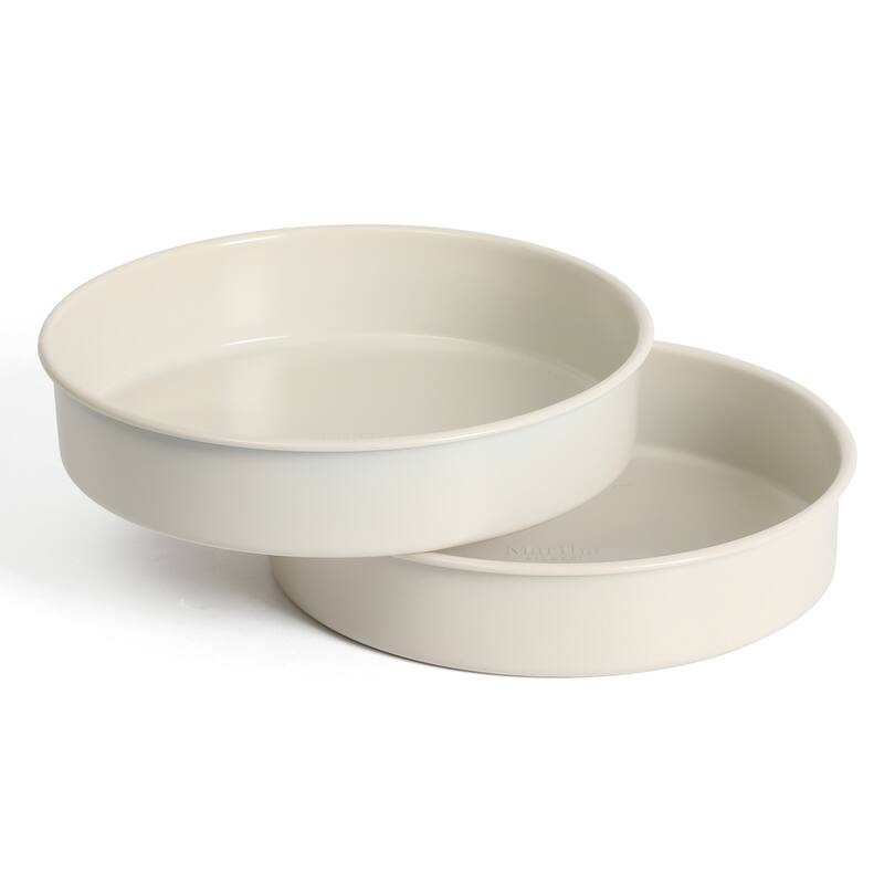 Martha Stewart Gallen 10 Piece Baking Pans Ceramic PFA Free Non Toxic Non Stick Bakeware Set