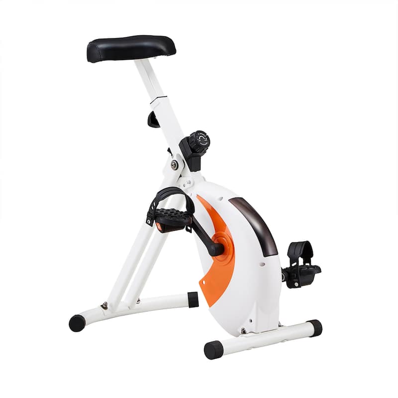 Virgil White Exercise Bike Chair by iNSPIRE Q Classic