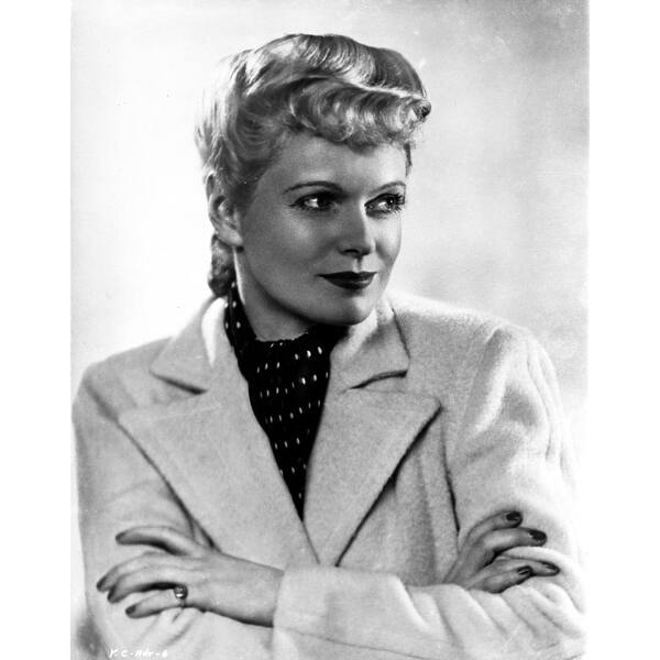 Shop Anna Neagle On A Blazer Portrait Photo Print Overstock